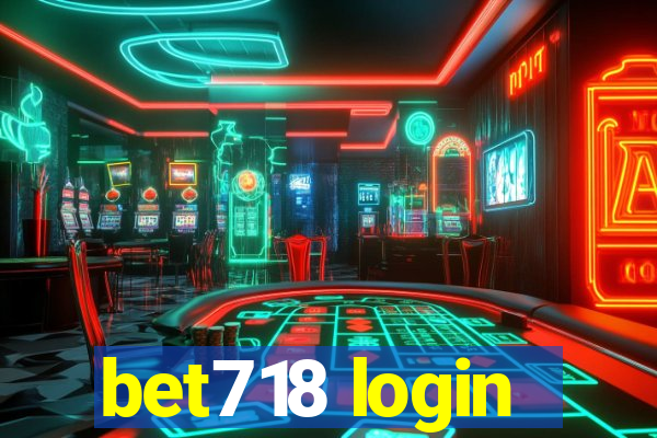 bet718 login